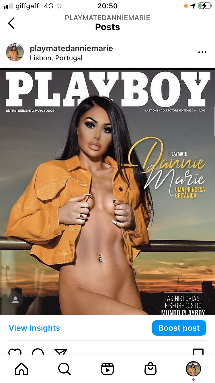 Playmate Dannie-Marie