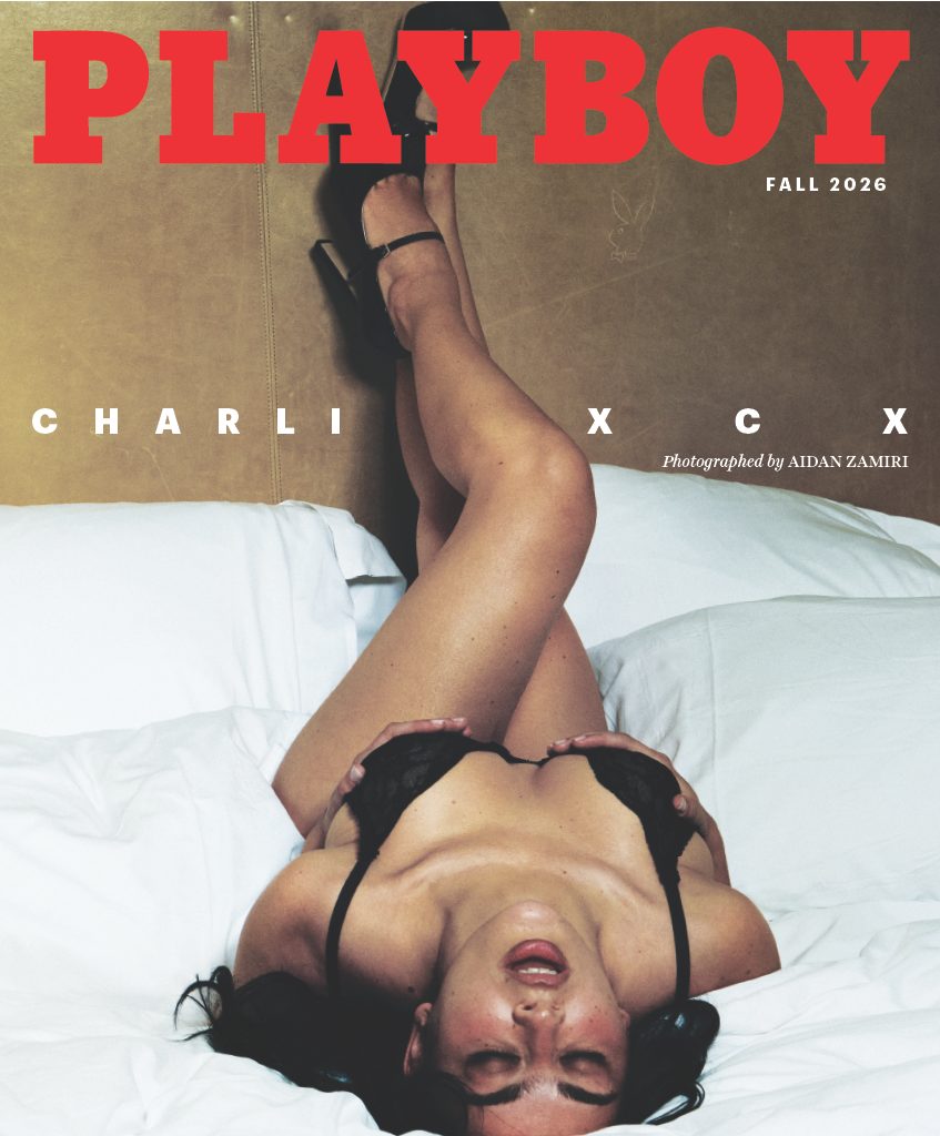 Playboy Fall 2026 cover featuring Charli XCX