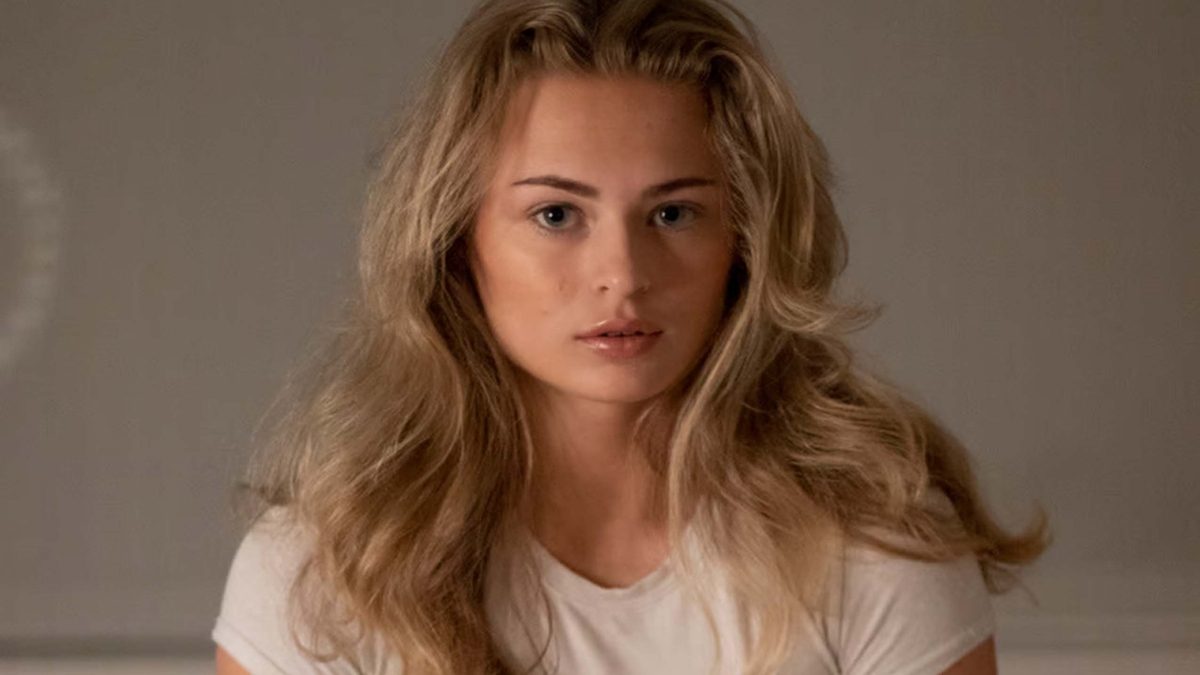 Morgancraft in a white t-shirt