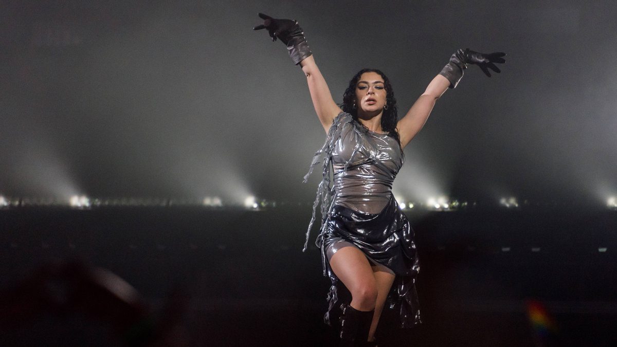 Charli XCX Roskilde, Denmark. 05th, July 2024. The English singer and songwriter Charli XCX performs a live concert during the Danish music festival Roskilde Festival