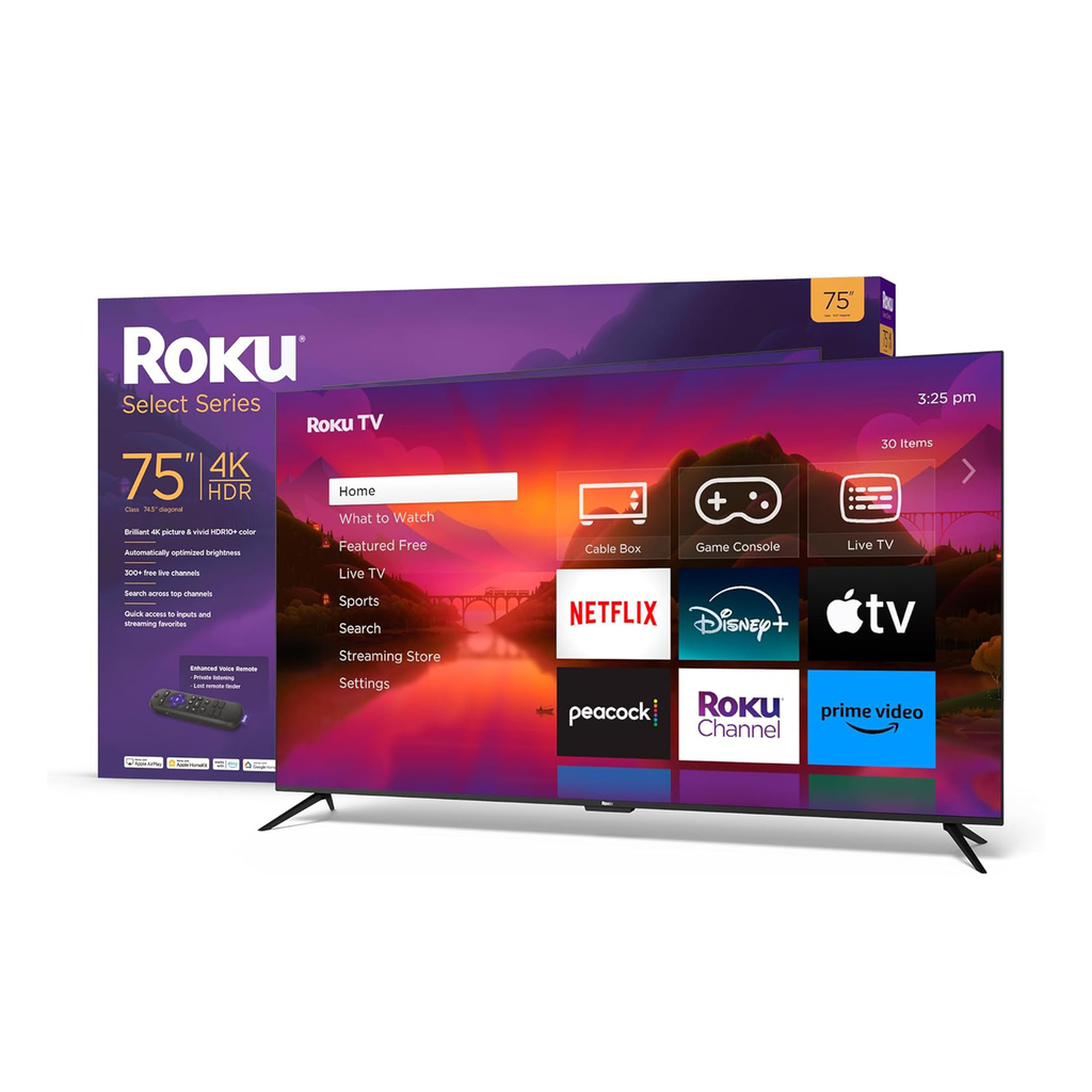 Roku 75-inch Select Series HD TV