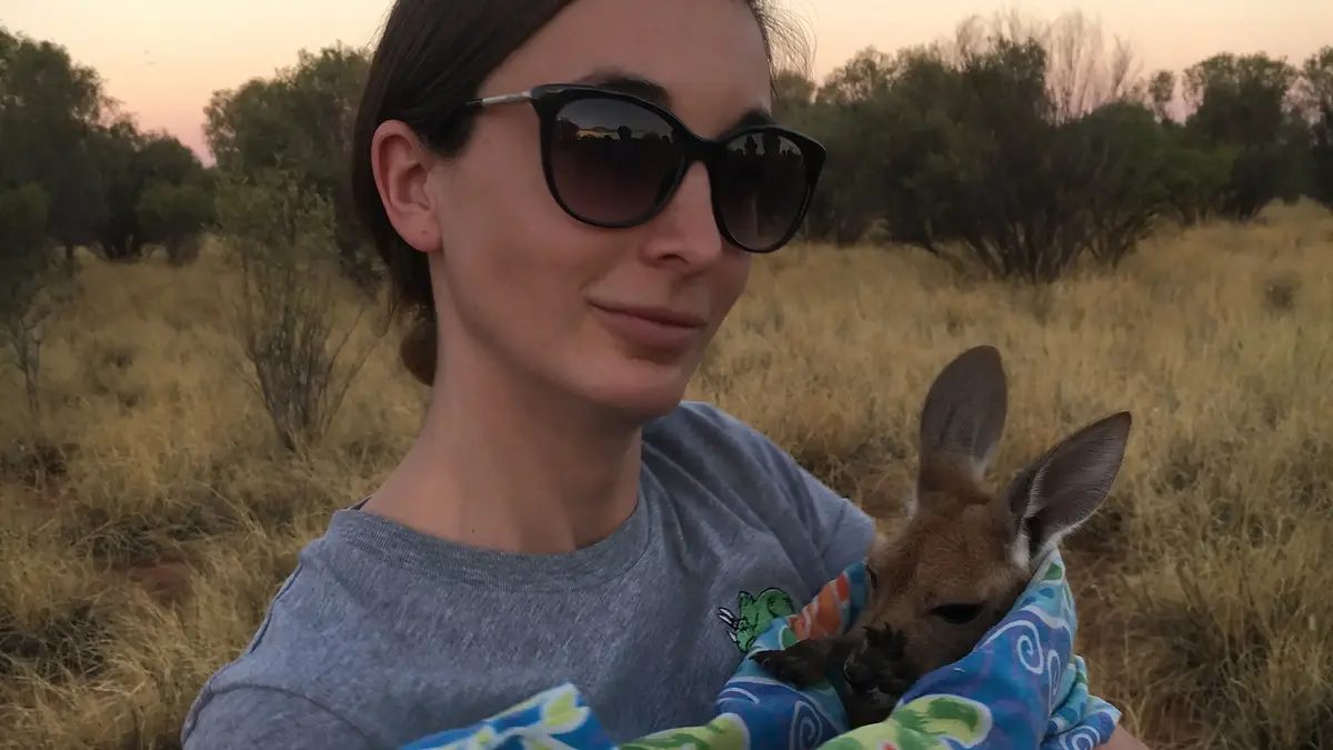 Rebecca Adam kangaroo