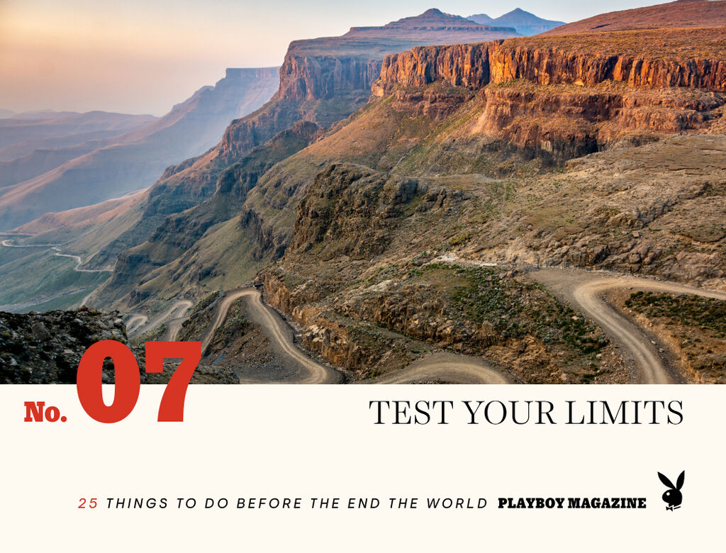 Playboy Magazine 25 Things to Do Before The End of the World Test Your Limits