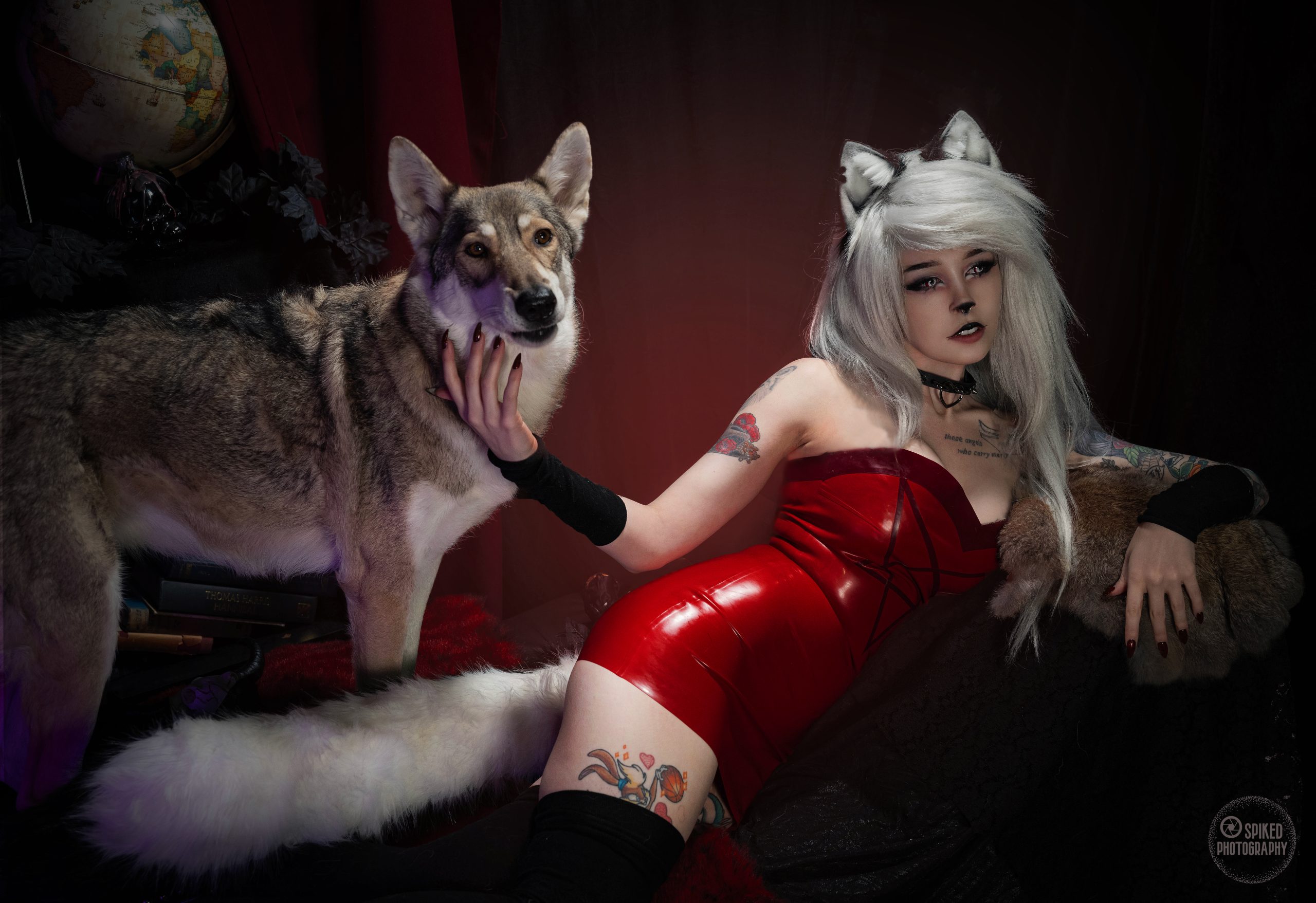 Realistic wolf costume for sale