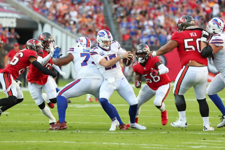 Joe Brady, Josh Allen Support Embattled Bills WR