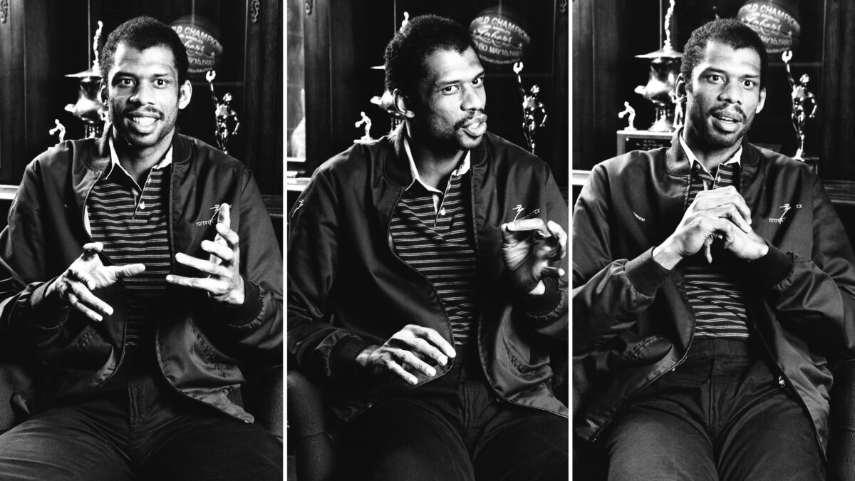 Interview Kareem Abdul Jabbar Triptych