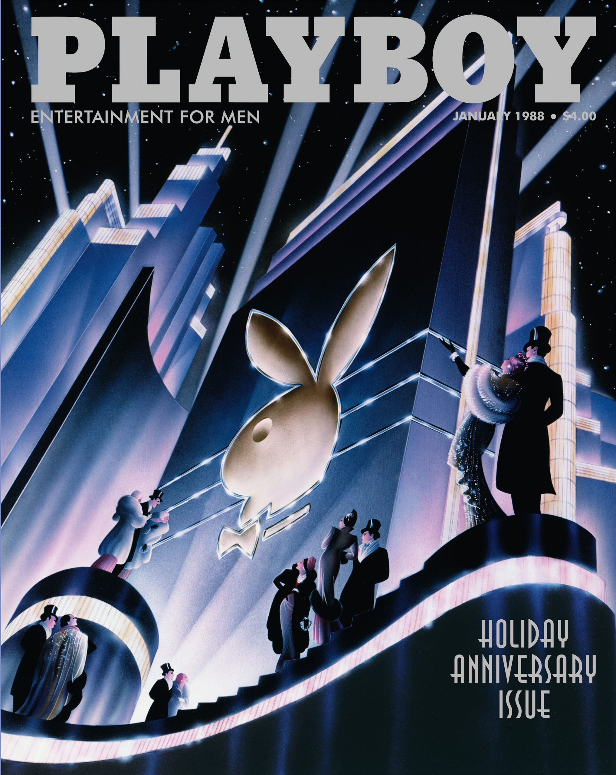 PLAYBOY Rabbit-Tales-1901 8 1988 1 88 Cover (Layers) w1