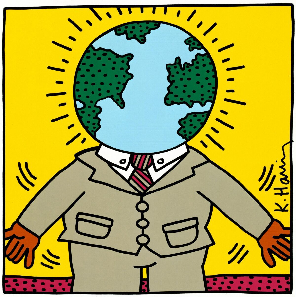 The Year Keith Haring Drew for Playboy