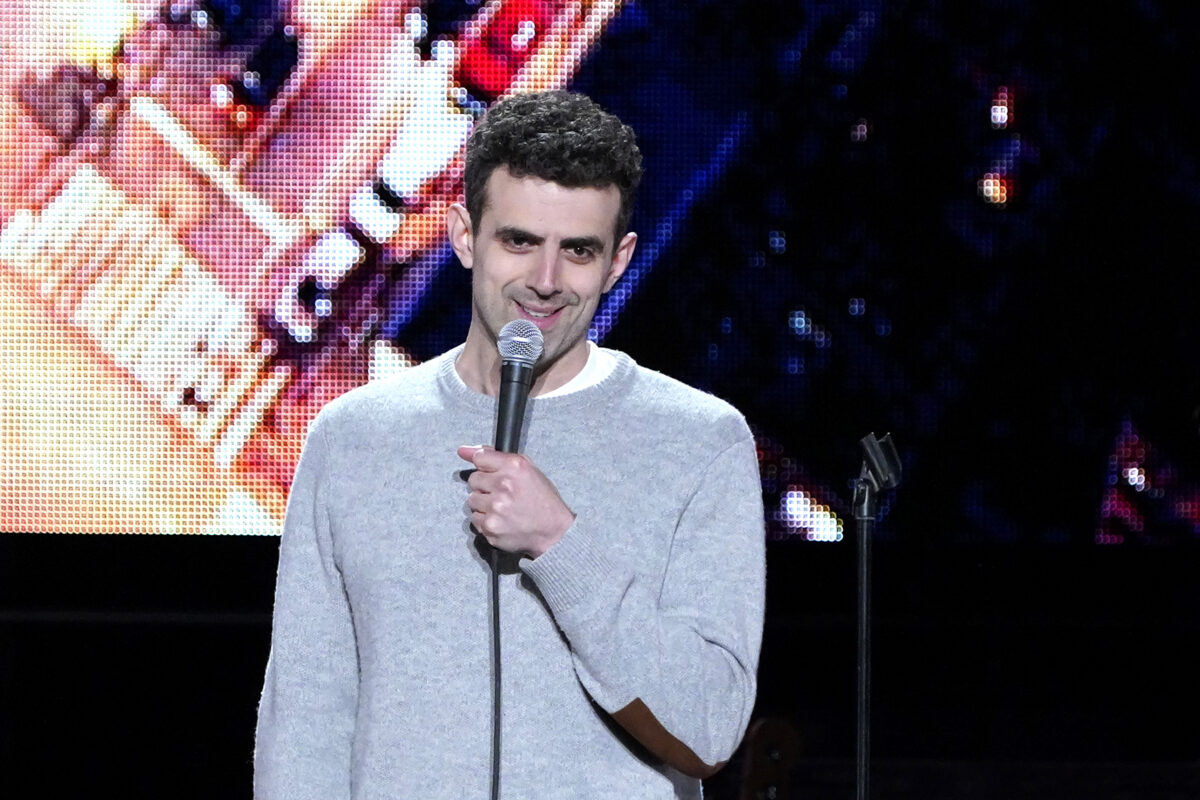 Sam Morril performs during the "Thank You, NYPD" campaign concert at Madison Square Garden on March 28, 2026 in New York City. (Photo by John Lamparski/Getty Images)
