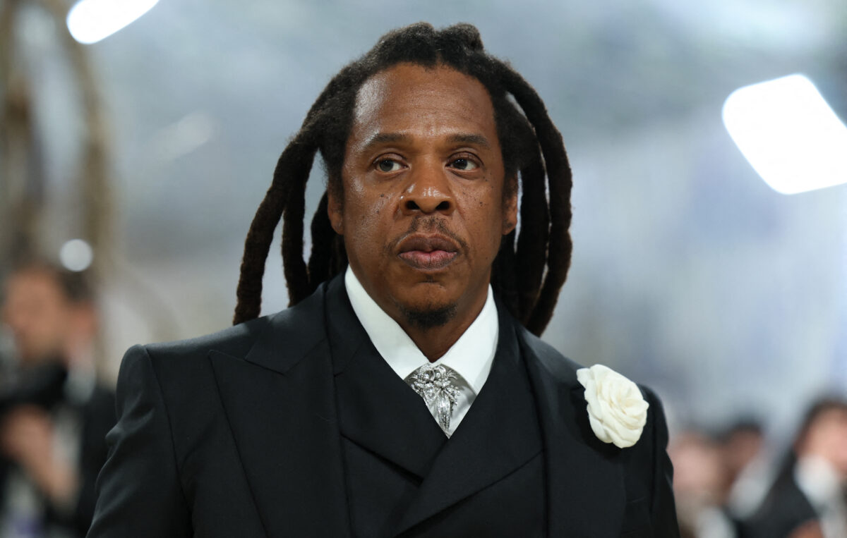 US rapper Jay-Z arrives for the 2026 Met Gala celebrating "Costume Art" at the Metropolitan Museum of Art, in New York, on May 4, 2026.
