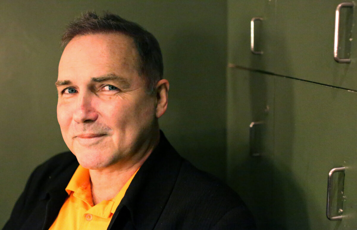 Comedian Norm MacDonald poses for a portrait while preparing to perform at Carolines on Broadway in Manhattan, NY, on November 13, 2015. (Photo by Yana Paskova/For The Washington Post via Getty Images)
