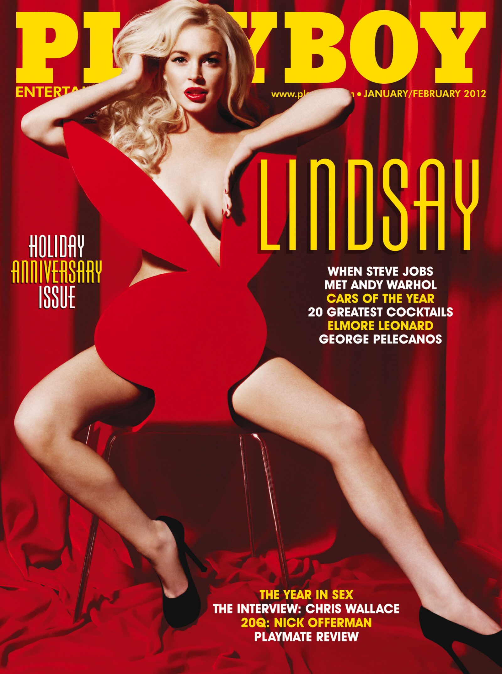 Playboy — January 2012 — front cover