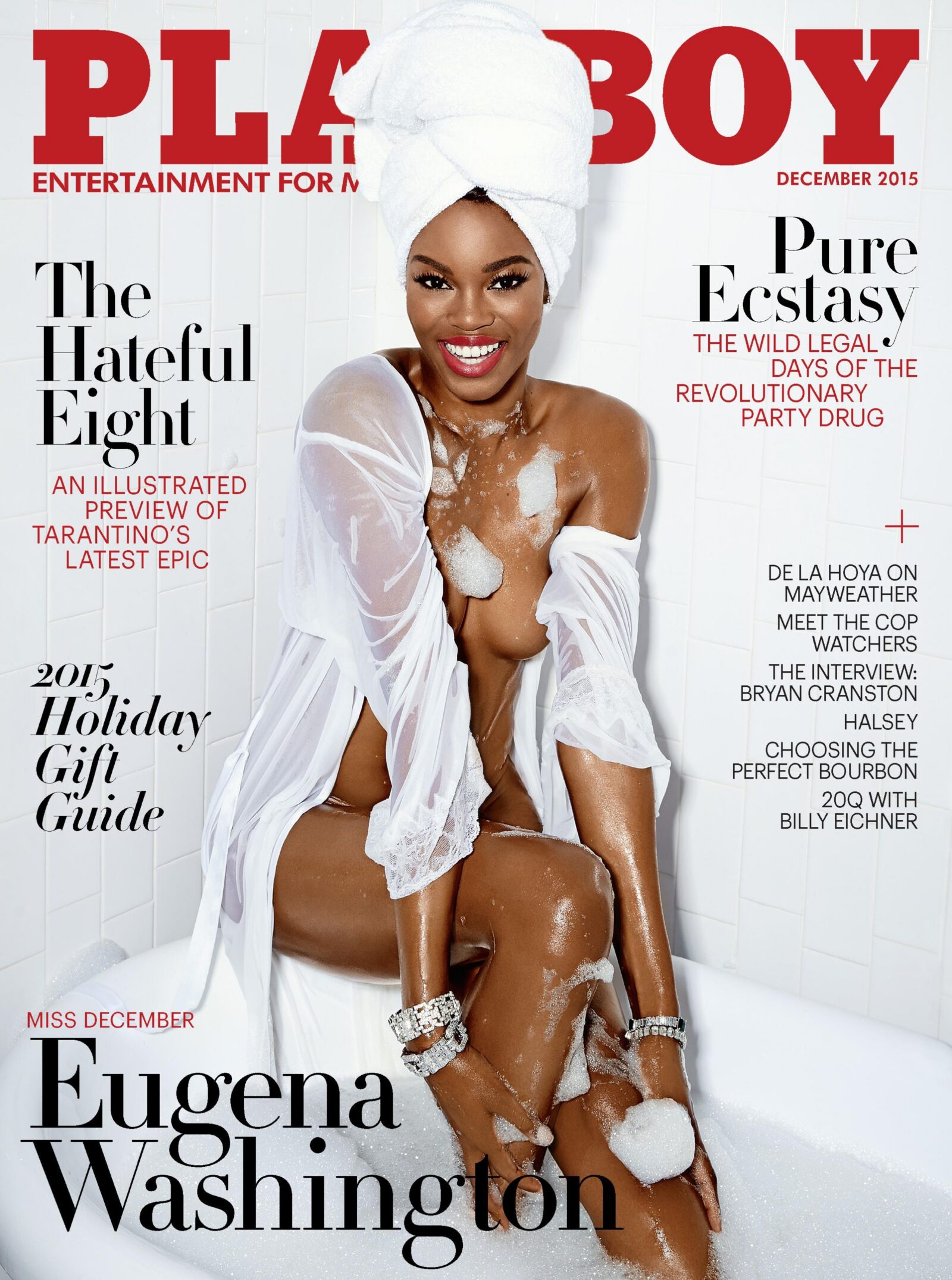Playboy — December 2015 — front cover