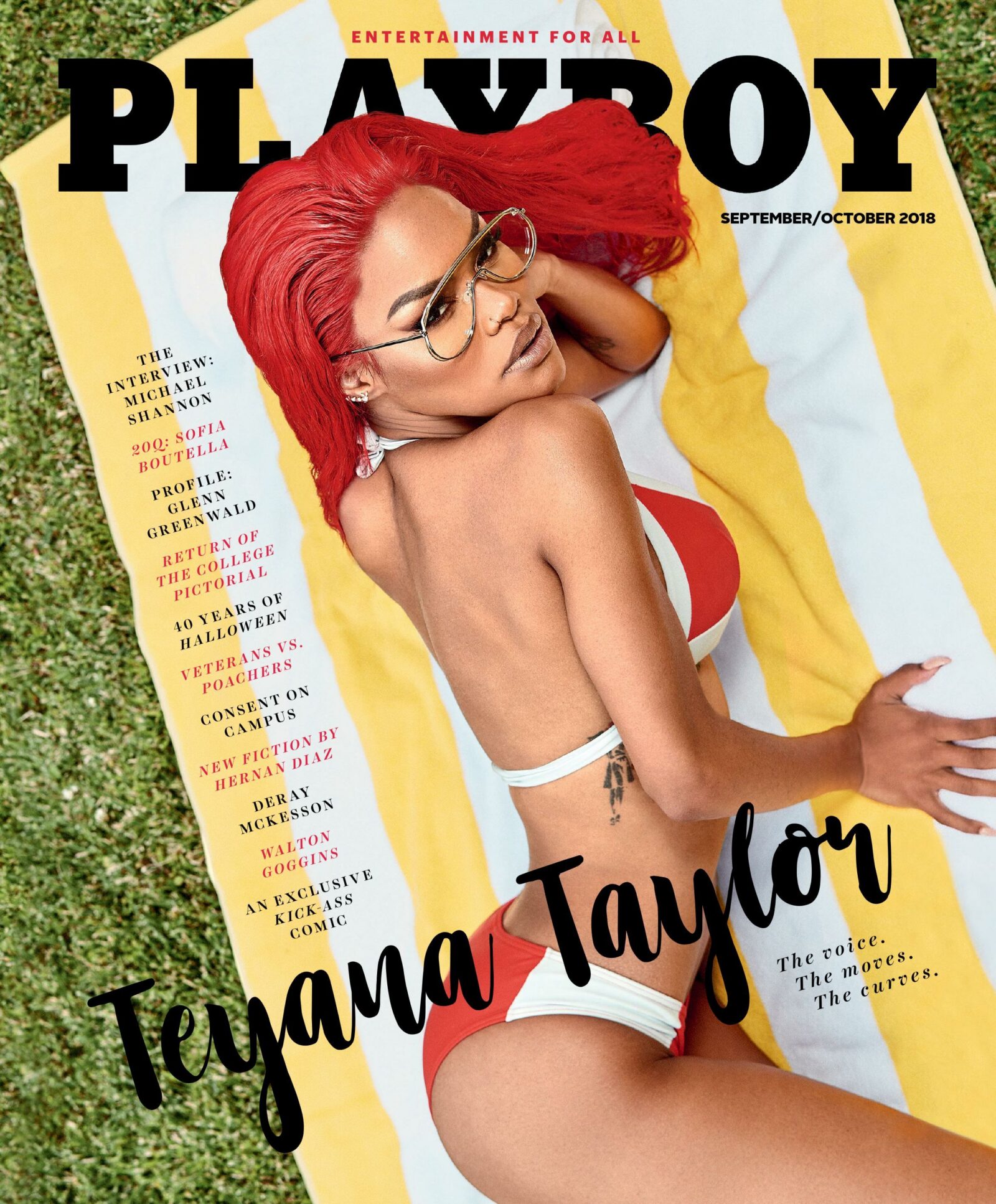 Playboy — September 2018 — front cover